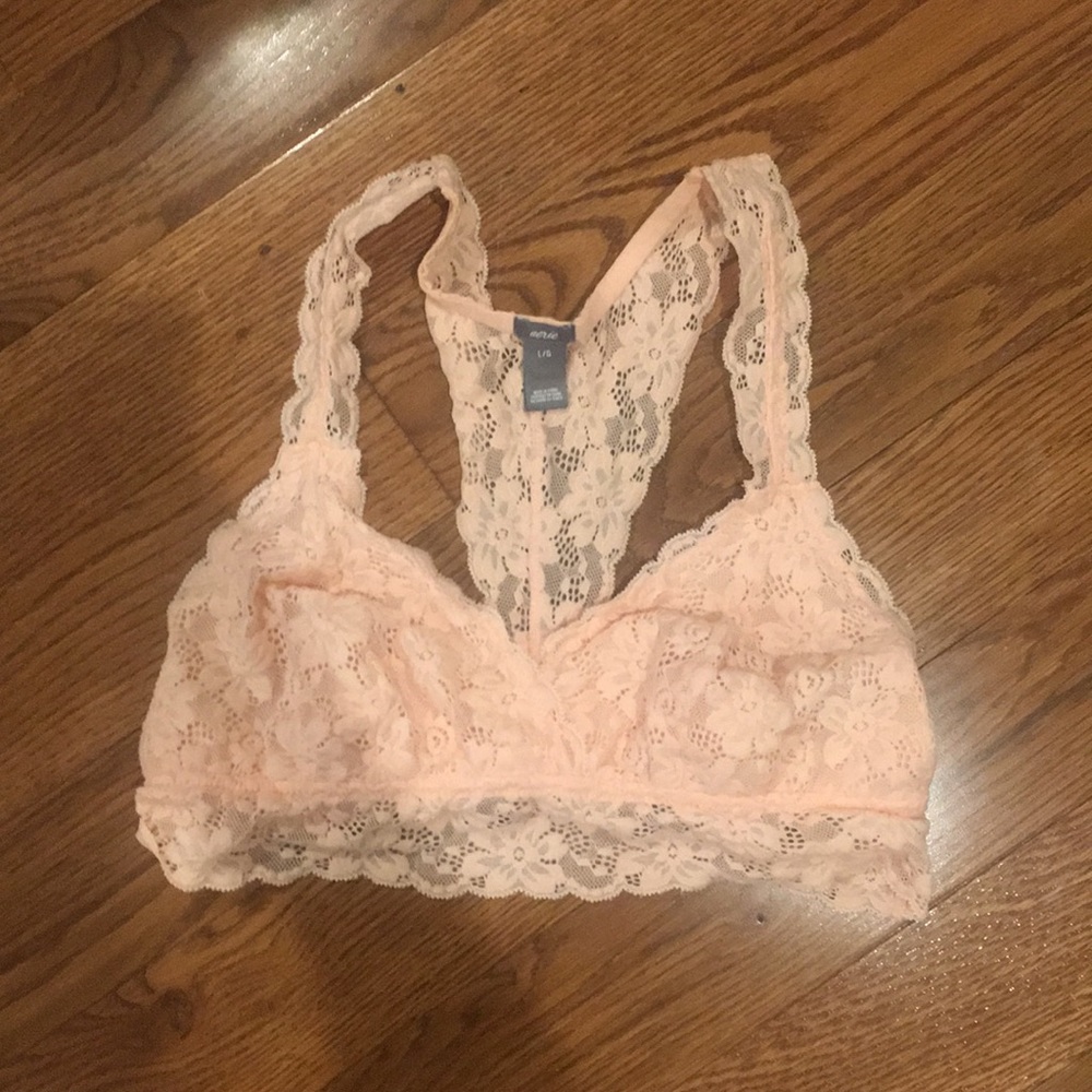 Pink aerie bralette
